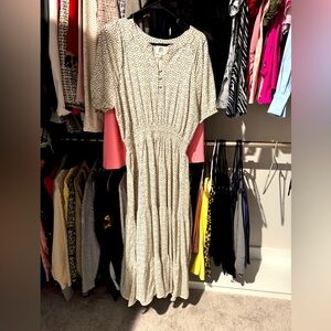 Anthropology DRA Los Angeles Midi dress Large